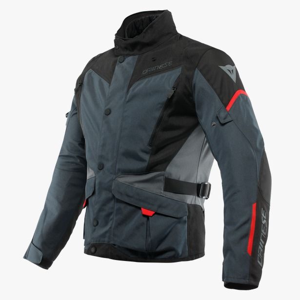 Dainese Tempest 3 D-Dry® Jacket Ebony/Black/Lava-Red : Delivery in 5 days